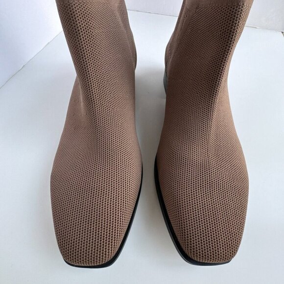 VIVAIA Square-Toe Water-Repellent Ankle Boots Size 41.5 Size 10 Ryan Pro Brown - Picture 2 of 12